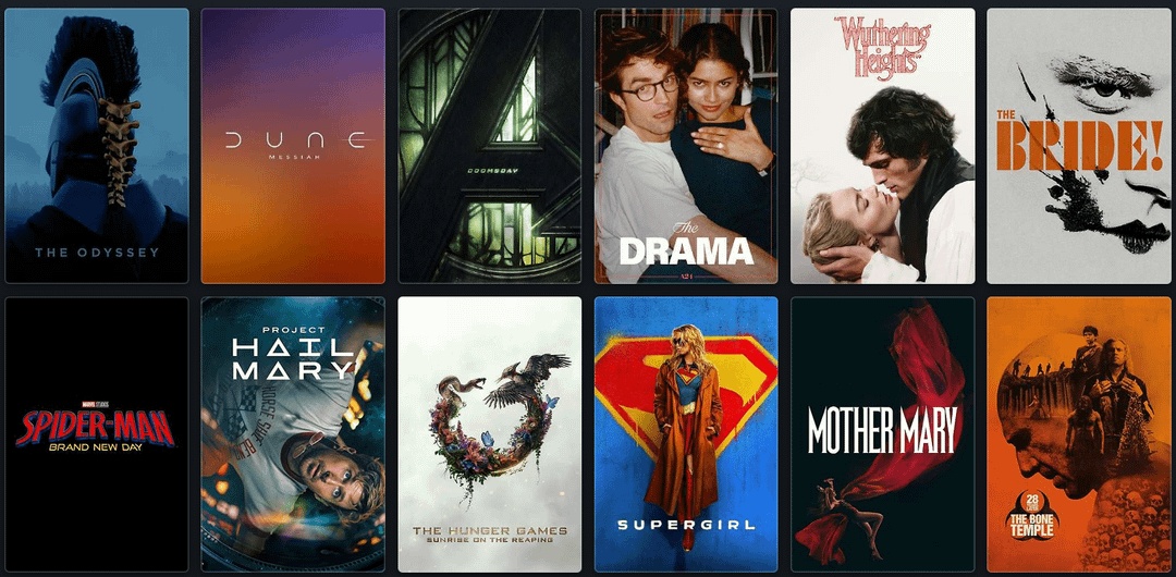 Most Anticipated Movies 2026: Full List of Must-Watch Films